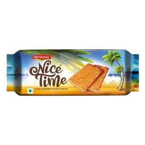 Britannia Nice time sugar showered coconut biscuit