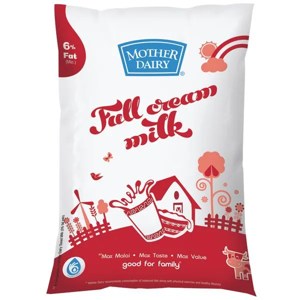 Full Cream Mother Dairy 1ltr