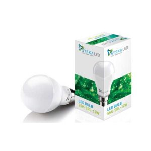 Syska B 22 White LED Bulb SSK-SRL 12W