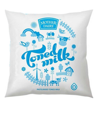 Toned Mother Dairy 1/2 ltr