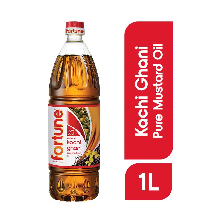 daily mib Fortune Premium Kachi Ghani Pure Mustard Oil 1litre