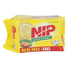 Nip Nature & Shakti Value Pack 3+1 dishwash bar