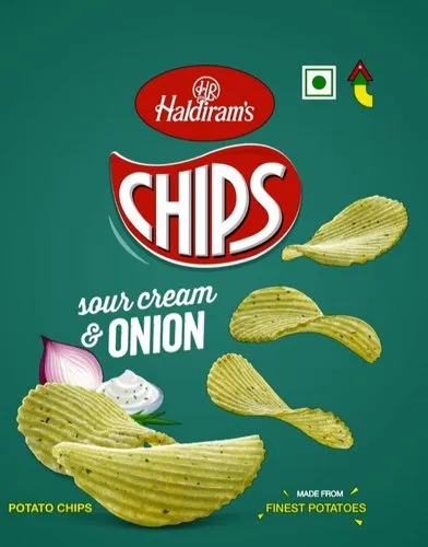 Haldiram's Sour Cream & Onion 38g 1