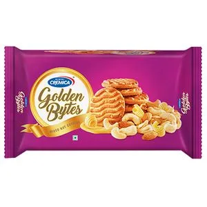 Cremica Golden Bites Cashew Cookies 200g daily mib