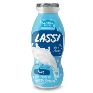 mother dairy sweet lassi 200ml buy online daily mib